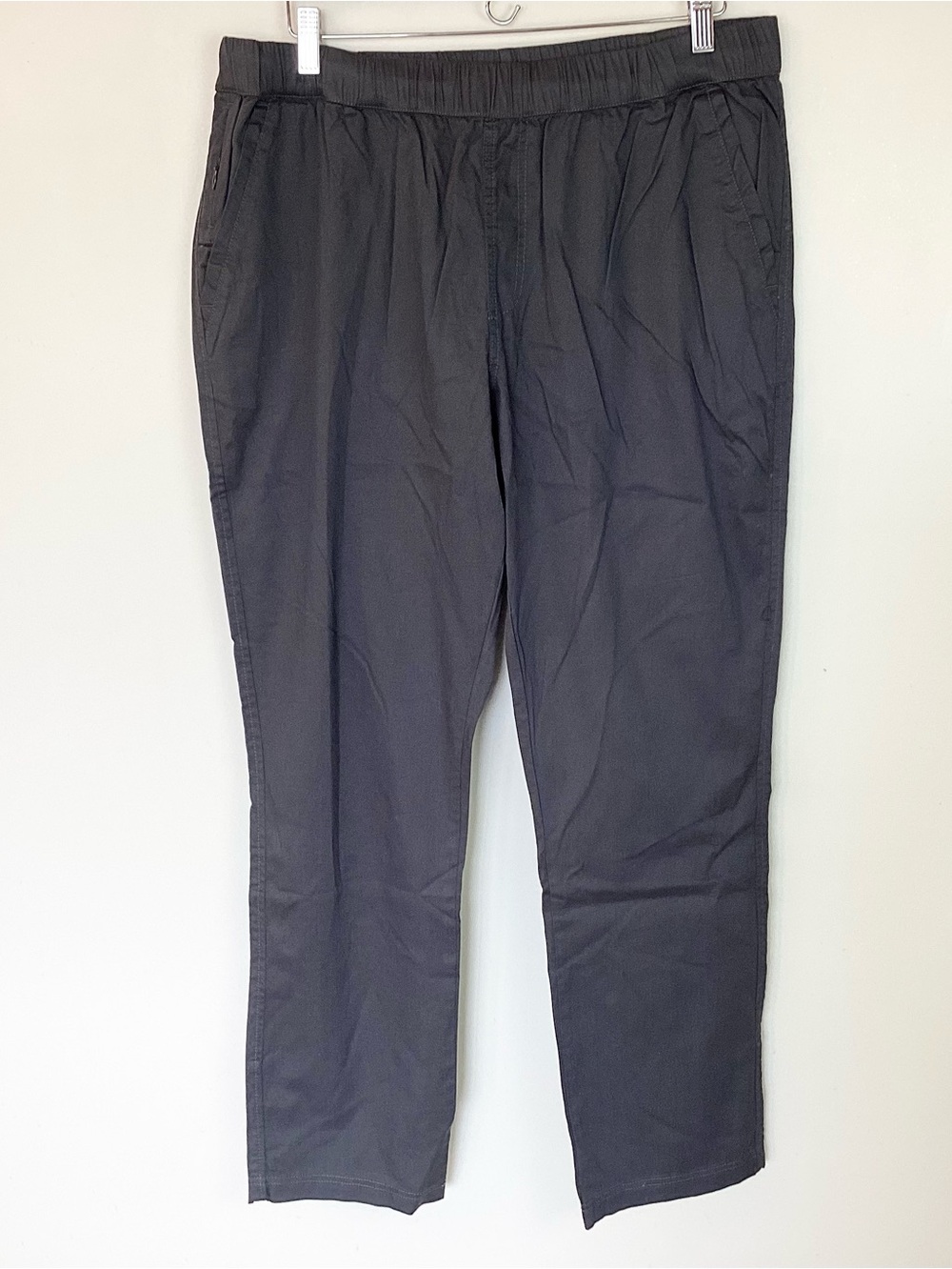 NWT Pact Men’s Organic Cotton Daily Twill Midweight Pant - Storm - L
